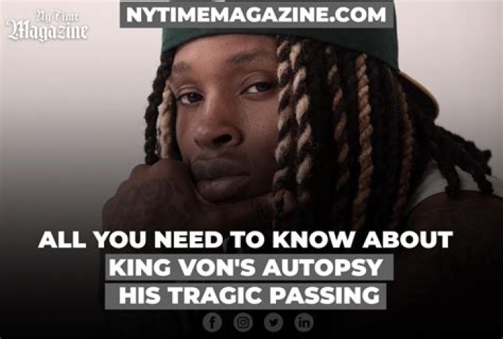Unveiling The Mystery: King Von Autopsy Images